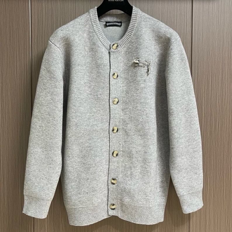 [홍콩명품.CHROME HEARTS] 크롬하츠 2026 남성용 울 가디건 GC611 HD 홍콩명품의류,구매대행,온라인명품