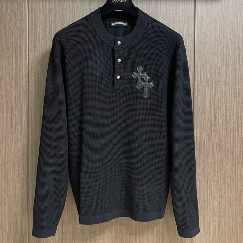 [홍콩명품.CHROME HEARTS] 크롬하츠 2026 남성용 울혼방 풀오버 GC614 HD 홍콩명품의류,구매대행,온라인명품